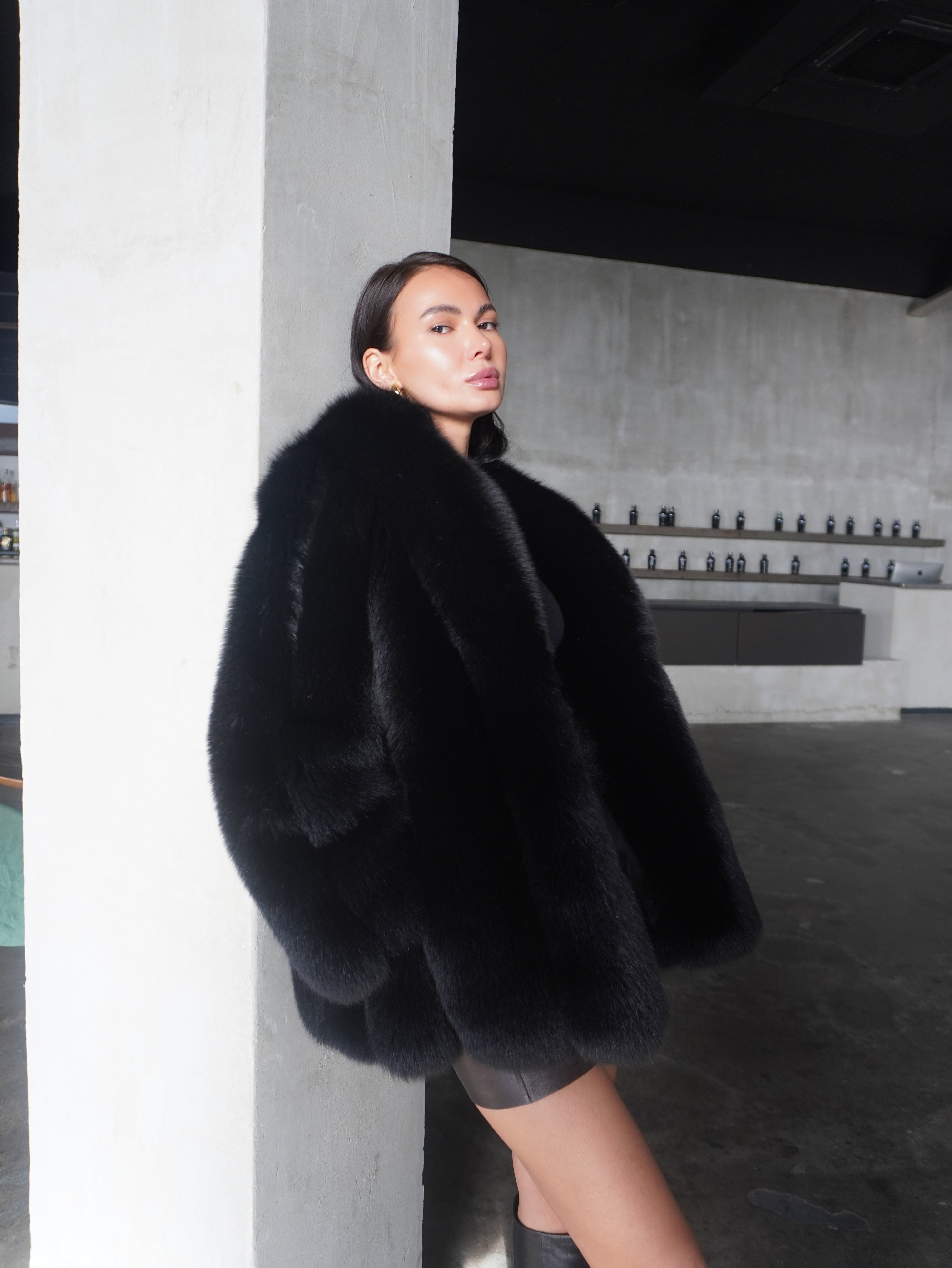 ★新品★ユキトリイ★フォックスファー★ボレロ★ DROP 104 LILY – Row Nine